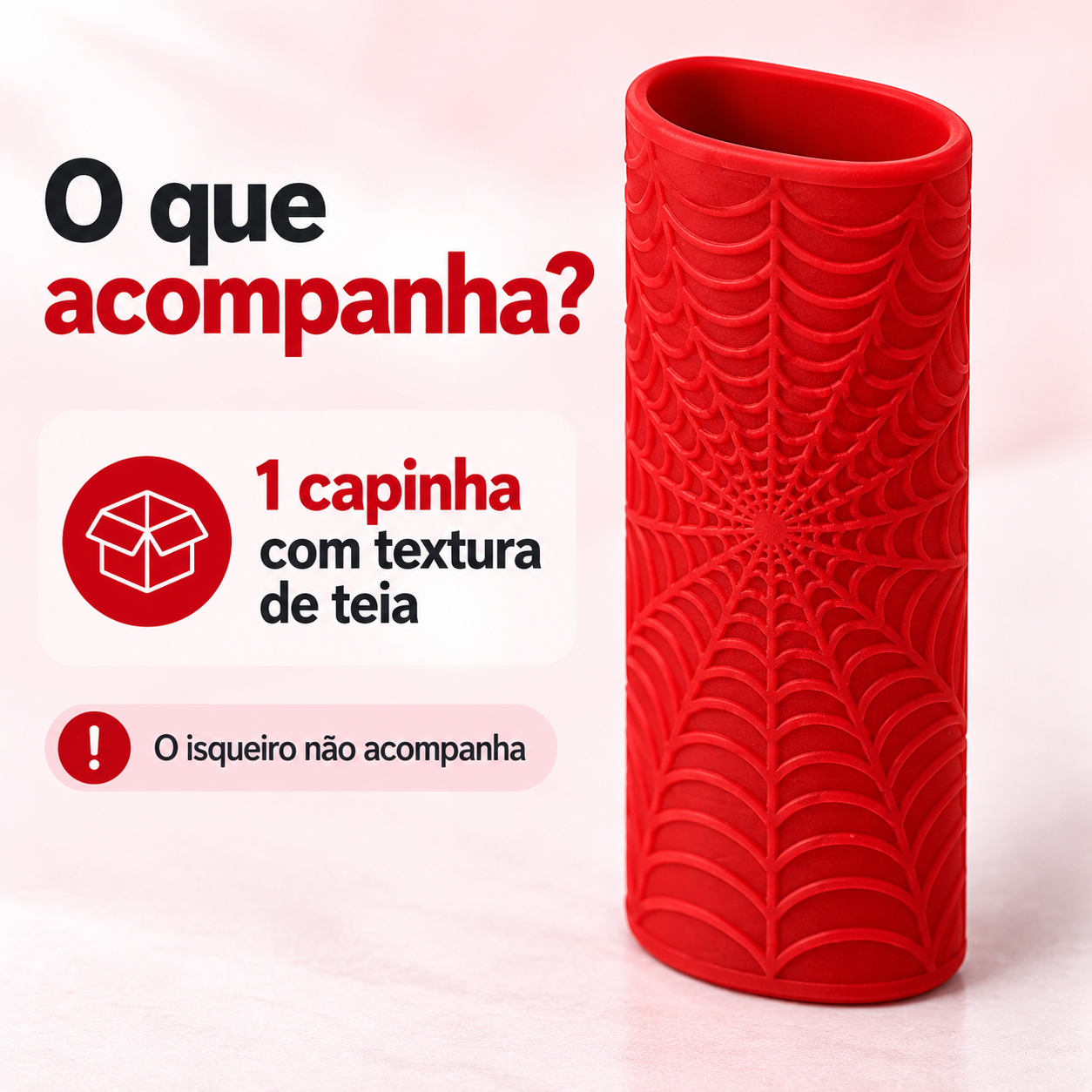 Capinha de Isqueiro com Textura de Teia - Imagem 5