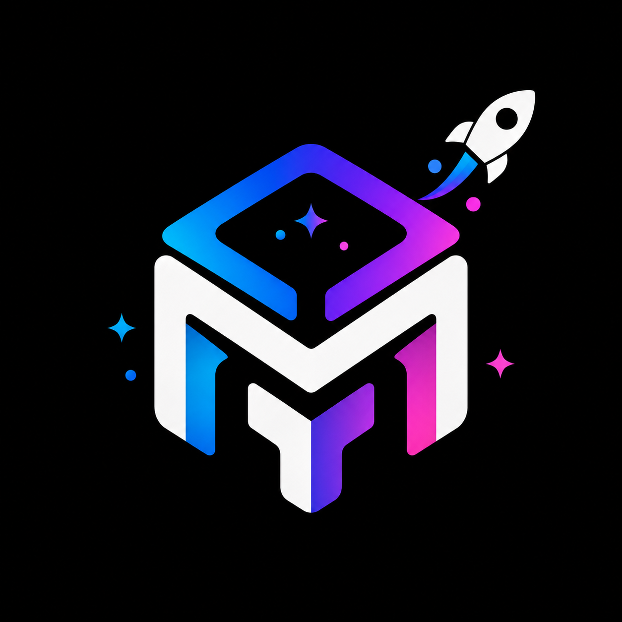 Logotipo MeloVerse 3D